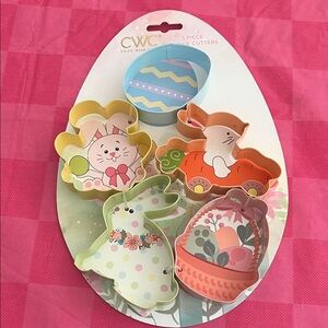 CWC Easter Cookie Cutters Set - Multicolor